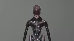 Clear Dome Alien Creature