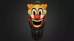 Clown Dustbin