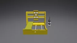 CNC Modelo 3d