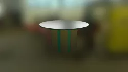 Coffee Table Round Glass