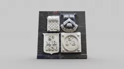College Street Boundary Markers