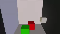 colored cubes