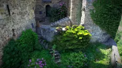 Cour du Château de Reinhardstein