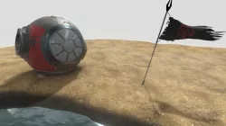 Crashed Tai Fighter