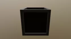 Crate Hand Painted
