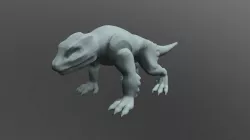 creature sculpt WIP 1