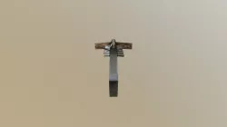 Crossbow Low Poly Model