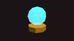 Crystal Ball 0.2x0.2x0.5