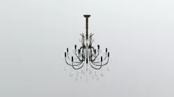 crystal lamp