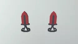 CSGO MC Skin/Model: Shadow Daggers - Crimson Web