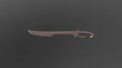 Curved Sword (Rust)