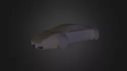 Custom Supercar (Low Poly)