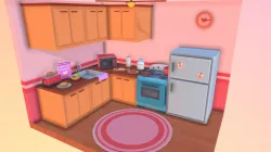 Cute, Stylized Kitchen Scene!