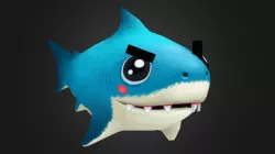 Cyan Shark Pup
