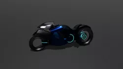 Cyberpunk Motorcycle