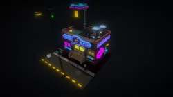 Cyberpunk Voxel Studio