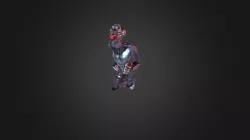 Cyborg Ninja Character Model