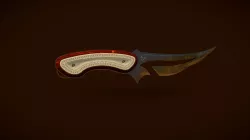 Dagger with Wing Theme