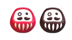 Daruma Doll Cartoon