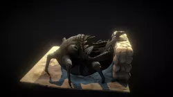Day 6 - Monster - Hand Eater