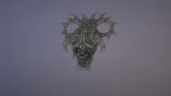 Decorative Alien skull