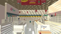 Detailed Shop Interior Model
