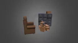 Detective game office assets