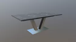 Dining Table Low Poly