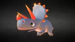 Dino low poly
