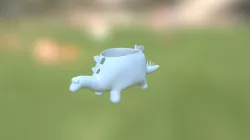 Dinosaur Pot 2