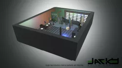 Discothèque La Suite (maquette)