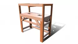 DIY BARREL FRAME