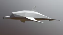 Dolphin Low Poly