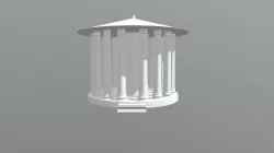 Doric Pillar- Temple of Hercules Victor