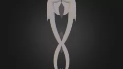 Double Edge Sword Fantasy Weapon