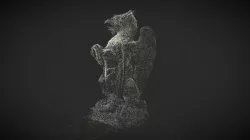 Downing College Griffin [sparse point cloud]