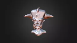 Dr. Neo Cortex Head Sculpt