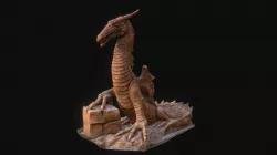 Dragon statue