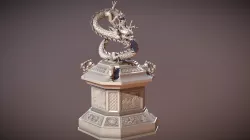 Dragon urn