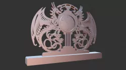 Dragons Clock