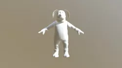 Duck Season Dog - With Textures