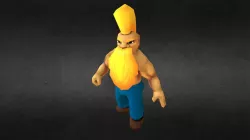 Dwarf 01 - Low Poly