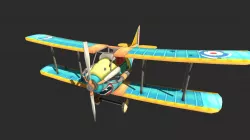 Dylan Boddaert - Game Art 1: Flying Circus Plane