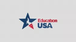 EducationUSA logo in 3D