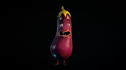 Eggplant character