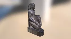 Egyptian sculpture photogrammetry