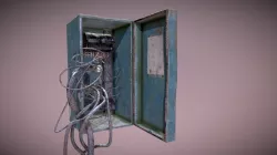 Electrical Box - Blender/Substance Project