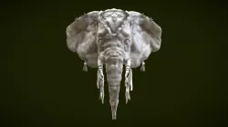 Elephant - High Poly