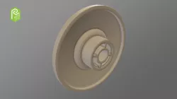 Eliptical Cover (Scan to CAD Reverse Engineered)