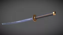 Elite Damascus Katana